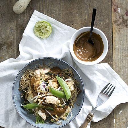 Thaise kip met mihoen recept