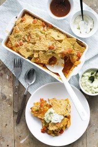 Nachtschotel met kip uit de oven recept