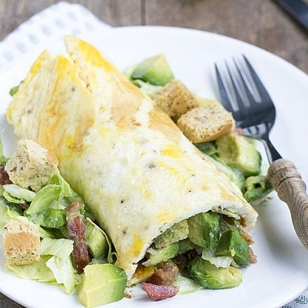 caesar omeletwrap recept