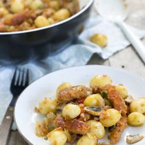 Roerbak met zigeunerschnitzel campingrecept