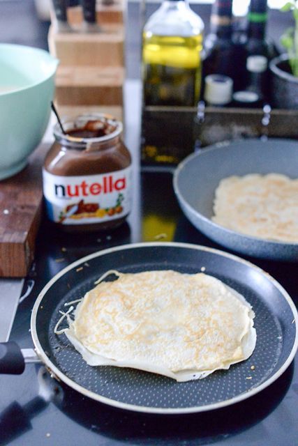 Gevulde Pannenkoek Met Nutella Brenda Kookt