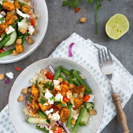 Couscous tandoori salade