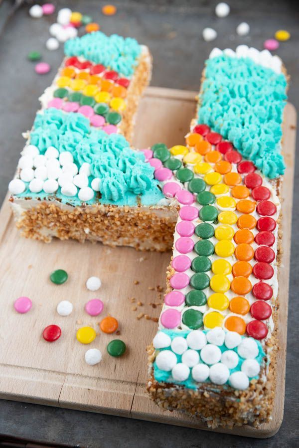 Regenboogtaart (K3-taart) - Brenda Kookt! Cake, Taart en Koekjes