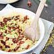 Aardappelpuree met kaas en spek