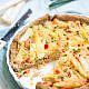 Aspergequiche met zalm