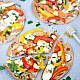 Snelle plaattaart met courgette wortel en honing