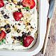No bake bananensplit cheesecake