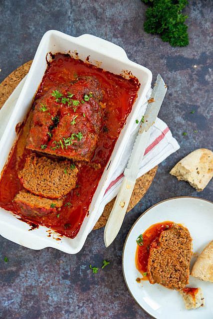 Gehaktbrood In Tomatensaus Brenda Kookt Ovenschotel