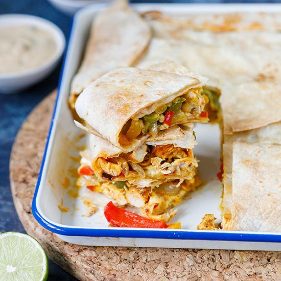 Kip Fajita ovenschotel Brenda Kookt! Ovenschotel