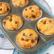 Bananenbrood muffins met pindakaas