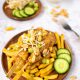 Patatje kipsaté - loaded fries