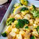 Parmezaan aardappeltjes met broccoli