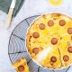 Zuurkoolquiche met rookworst en ananas