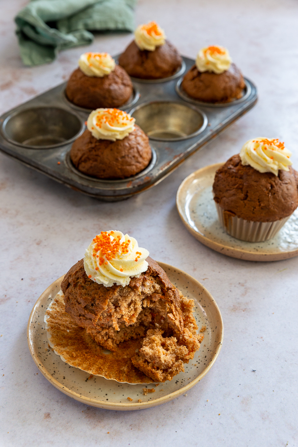 Wortelmuffins - Carrot cake muffins