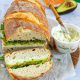 Picknickbrood met zalm en roomkaas
