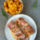 Varkenshaas saltimbocca in parmaham