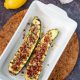 Courgette met bacon en citroen