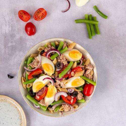 Pastasalade Niçoise