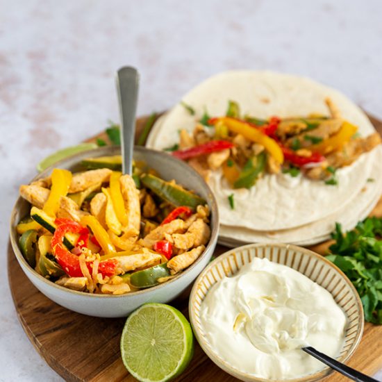 Wraps met gekruide kip en paprika Brenda Kookt!