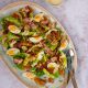 Caesar salade met krokante kip