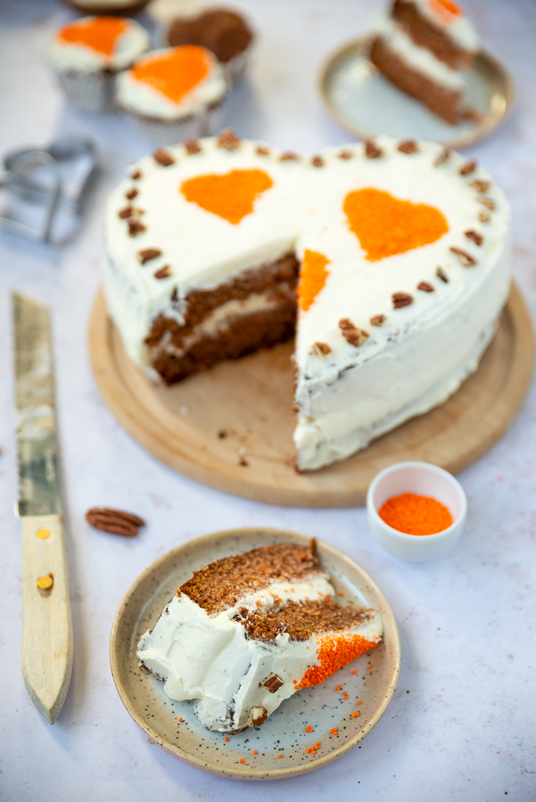 Carrot cake met speculaaskruiden