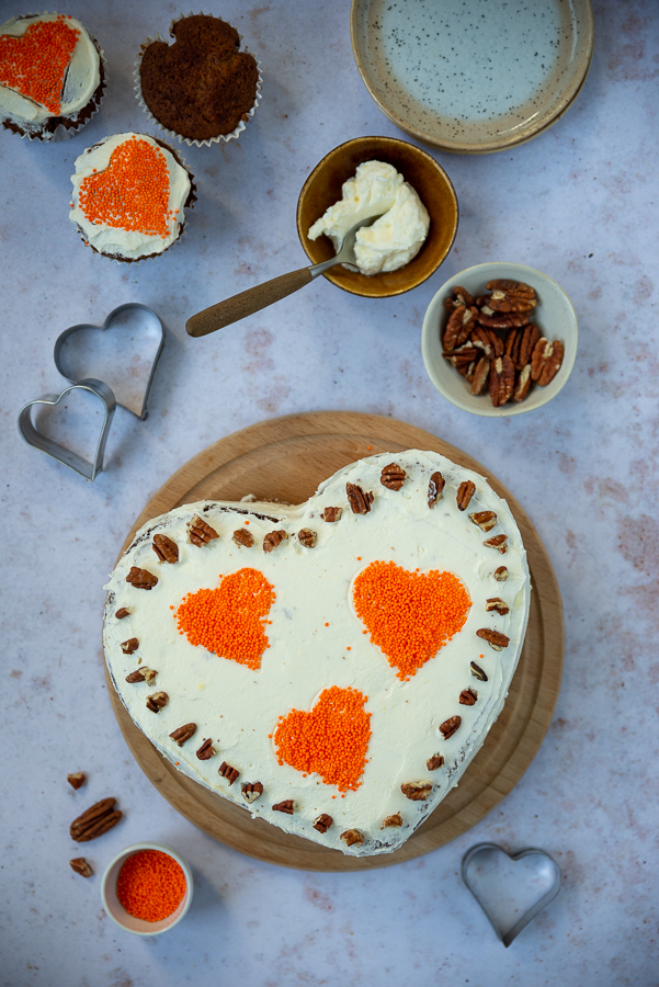 Carrot cake met speculaaskruiden