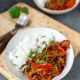 Snelle goulash van biefstukreepjes